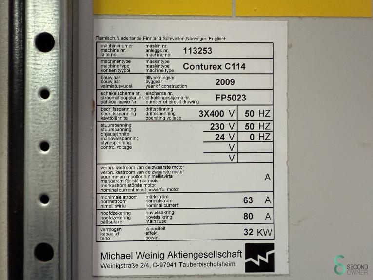 Weinig Conturex C114 HOU9.041 108 16308